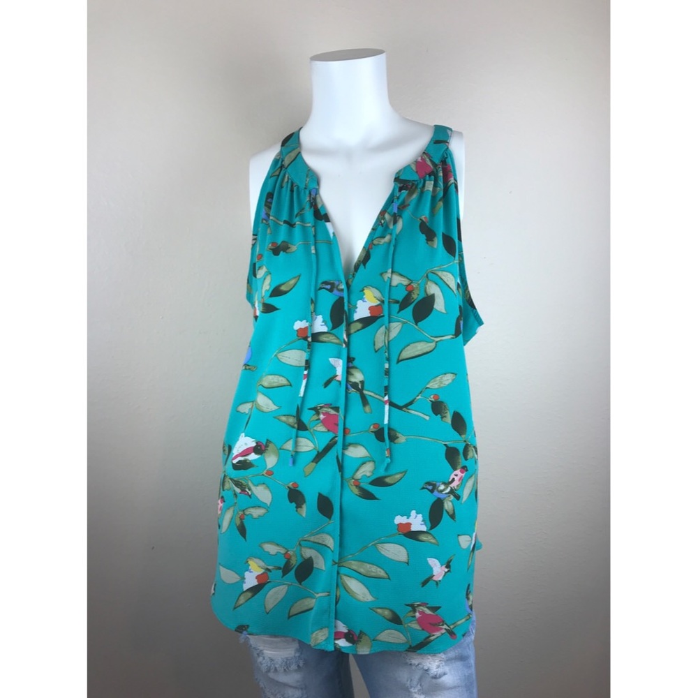 C&E XL floral top
